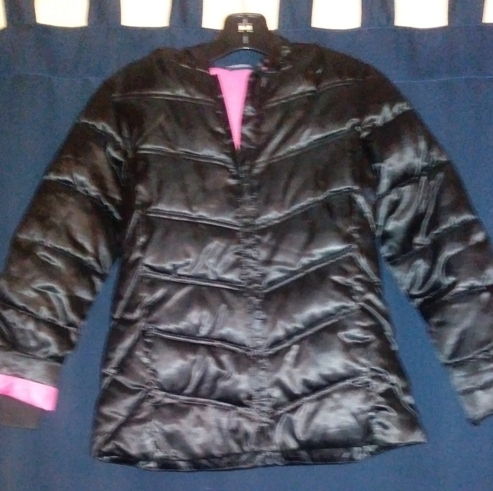 Girls Faded Glory Wind Breaker Rain Jacket